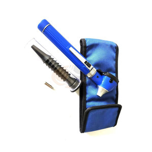 Otoscope portable à fibre optique de couleur bleue, en acier inoxydable, certifié CE Classe II, éclairage LED lumineux, léger - Product Image 2