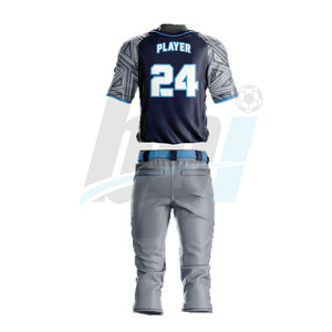 ชุดเบสบอลคุณภาพสูงที่ยั่งยืน ชุดเบสบอลแห้งเร็ว ชุดเบสบอลขายส่ง - Product Image 5