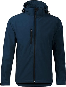 Veste Softshell Homme Hiver Qualité Exceptionnelle Col Montant Imperméable Doublée Réversible Respirante Écologique pour Activités de Plein Air - Product Image 2