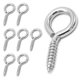 Manufacturer Custom Steel Brass Zinc & Nickel Plated Metric Standard Thread Art Craft Projects Hanging Eye <b>Hook</b> Screw - Product Image 1