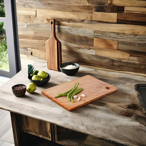 Planche à découper en bois robuste, planche à découper en bois artisanale de luxe, planche à découper en bois de qualité supérieure pour la cuisine - Product Image 5