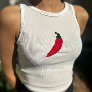 Womens V Neck Woven Cotton Halter Lace up Backless Breathable Casual Tank <b>Top</b> 10+ Custom Colors Available - Product Image 1