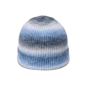 Customizable Men Women Rubber Patch Logo Beanie Wool Cuffed Plain Designer Beanie <b>Hat</b> - Product Image 1