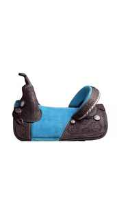 Silla de montar de cuero sin arnés para caballo |   Diseño Innovador para Mayor Comodidad, Juego de Sillines para Carreras de Caballos Ingleses, Productos de la India - Product Image 4