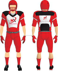 Maillot de rugby respirant en twill sublimé, ensemble uniforme de football américain personnalisé, marque NOORX SPORTS - Product Image 6