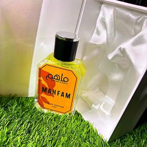Perfume para Mujer Mahfam Eau de Parfum, 50 ml, en Botella de Vidrio Facetada con Tapa Negra, Aroma Floral Intenso, Larga Duración, Alta Concentración - Product Image 5