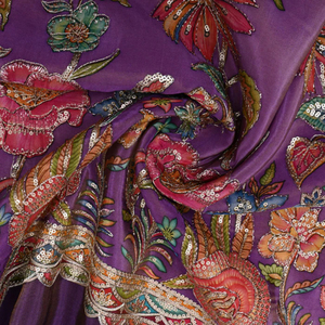 Tissu imprimé numérique, tissu brodé, tissu à sequins, dentelle en filet, organza pour Abaya, Kaftan, Robe - Vente en gros et Exportation - Product Image 6