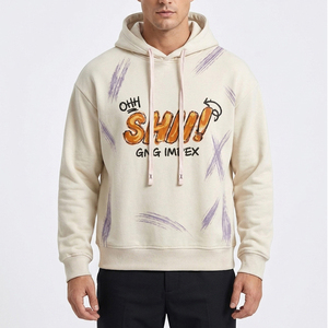 เสื้อฮู้ดดี้ผ้าฝ้าย/โพลีเอสเตอร์เฟรนช์เทอร์รี่ลำลอง/สปอร์ตสำหรับผู้ชายรุ่นใหม่ปี 2026 บริการ OEM/ODM รับผลิตแบรนด์ส่วนตัว MOQ ต่ำ จัดส่งรวดเร็ว - Product Image 3