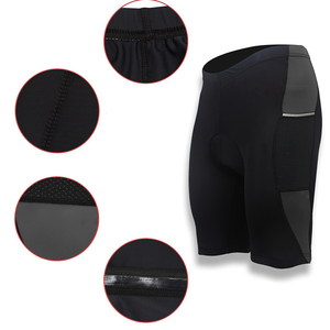 <b>Men's</b> Quick Dry Breathable <b>Cycling</b> <b>Shorts</b> Gray Polyester Sweat-Wicking Sport <b>Shorts</b> for Adults - Product Image 4