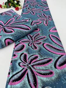 Tela de algodón Ankara de Camerún de alta calidad, diseños personalizados para vestidos africanos, ropa elegante y accesorios de moda hechos a mano - Product Image 6