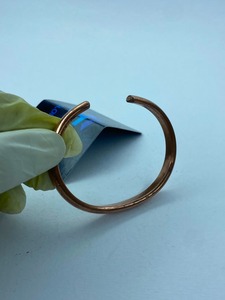 Handmade Adjustable Solid <b>Copper</b> Gold Plated Vintage Bangle Traditional Design Cuff for Health Fashion Premium Quality <b>Bracelets</b> - Product Image 3