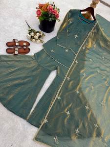 ชุดสูทซัลวาร์ผ้าไหมแท้ดีไซน์ยอดเยี่ยมปี 2026 สำหรับผู้หญิงอินเดีย ออกแบบโดยดีไซเนอร์แฟชั่น ตัดเย็บอย่างดีและพร้อมสวมใส่ - Product Image 6