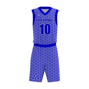 Uniformes de Baloncesto de Jersey 100% Poliéster Sublimados Personalizados de Alta Calidad para Venta en Línea - Product Image 6
