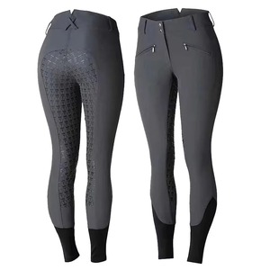 Pantalones de Montar a Caballo de Silicona Impresos Personalizados de la Mejor Calidad, Ligeros, Transpirables, Elásticos en Cuatro Direcciones, de Secado Rápido y Cintura Alta - Product Image 6