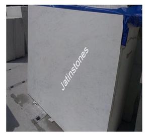 Dalle de marbre blanc Banswara, pierre naturelle brillante, pour marches d'escalier, surfaces de hall, plateformes de lavabo, carrelage intérieur et panneaux. - Product Image 1