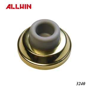 ตัวกันกระแทกประตูทองเหลืองแบบติดกาว สไตล์โมเดิร์น สำหรับโรงแรม (OEM ODM) - Product Image 1