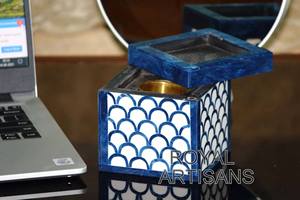 เตาเผาเครื่องหอมไม้จันทน์อาหรับแบบขายส่ง – ที่ใส่เครื่องหอมไม้ฝังกระดูกสำหรับพิธีกรรมทางศาสนาและการตกแต่งบ้าน - Product Image 5