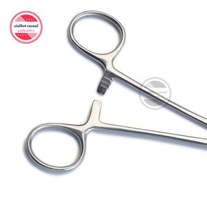 Pince anti-moustique hémostatique en acier inoxydable, base droite et incurvée de chirurgie, vente en gros - Product Image 5