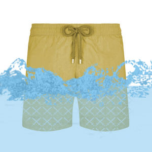 Shorts de Playa Termocrómicos con Logotipo Personalizado, Ecológicos, de Lona, Cintura Media, Casuales, Sensibles a la Temperatura - Product Image 6