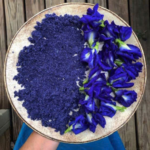 EXPAD Butterfly Pea Flower Powder Mixed Dried Southeast Asia Herbal Organic <b>Slimming</b> <b>Tea</b> Beverage Ingredient Bulk Supply Vietnam - Product Image 4