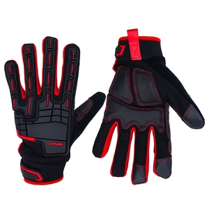 Gants de course en nylon à doigts entiers, vert olive, antidérapants, avec fermeture auto-agrippante, pour activités de plein air, unisexe, toutes saisons - Product Image 3