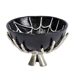 High Selling Handcraft Metal Bowl Flower Design Metal <b>Stand</b> Serving Bowl Fancy Bowl Fruit Salad <b>Vegetable</b> Snacks Custom Size - Product Image 2