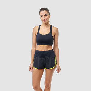 Shorts Deportivos de Cintura Alta para Mujer, Tallas Grandes, con Efecto Push-Up, para Yoga, Fitness, Running, Transpirables, con Logotipo Personalizado, Proveedor Mayorista - Product Image 1