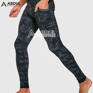 Men Gym <b>Compression</b> <b>Leggings</b> Stretch Fit Running Training Workout Performance <b>Compression</b> <b>Leggings</b> - Product Image 2