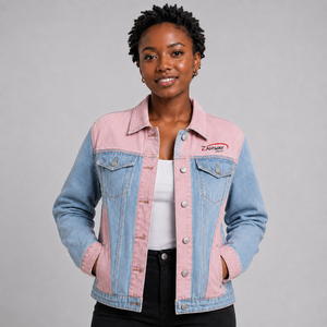 Durable Women Denim Jacket Custom Logo Breathable Washed Cotton Button <b>Up</b> Casual Streetwear Fashion Women <b>Jean</b> Jacket for Winter - Product Image 1