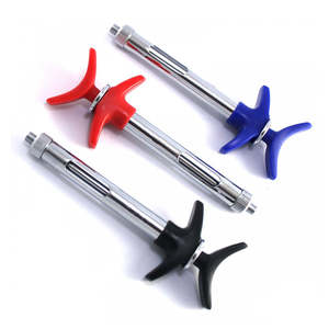 Seringues d'aspiration manuelles chirurgicales dentaires DENTRIC IMPLANTS 1,8 ml et 2,2 ml, certifiées CE, avec poignée ergonomique, instruments de classe I - Product Image 1