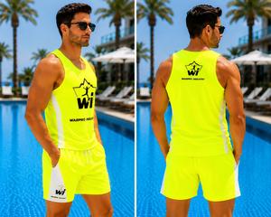 Nouvelle tenue de bain élégante à motif de semelle, OEM, haute qualité, très tendance, confortable, avec logo et taille personnalisables - Product Image 4