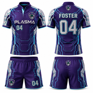Ropa de Rugby Transpirable, Estilo Union, para Siete y Quince Jugadores, Ropa Deportiva Escolar, Universitaria, para Adultos, Jóvenes, Mujeres y Unisex - Product Image 6
