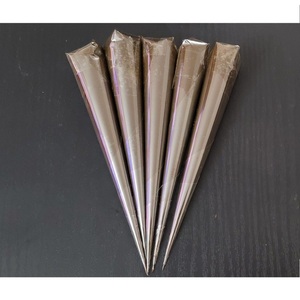 Cônes de henné naturel pour tatouages temporaires, art corporel, cônes de Mehndi biodégradables, non toxiques, fabricant indien de henné, vente en gros - Product Image 3