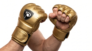 ถุงมือ MMA Dumela International EVO รุ่น Matte Gold หนังแท้ ระบายอากาศได้ดี ปรับแต่งได้ คุณภาพสูง สำหรับทุกฤดูกาล ป้องกันได้ดี - Product Image 3