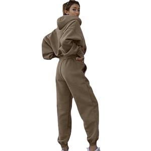 Custom Unisex Track Jacket and <b>Jogger</b> Pants Tracksuit Set Water Resistant <b>Nylon</b> Jacket And <b>Nylon</b> <b>Jogger</b> Set For Women - Product Image 3