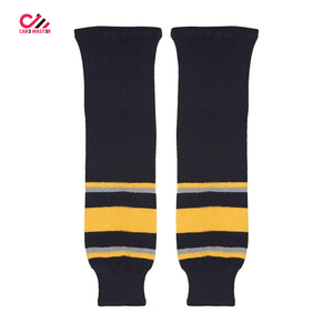 Custom Men's Women Adult Size Ice Hockey Knitted <b>Socks</b> Fully Sublimation Printed Eco-Friendly Quick Dry Breathable <b>Socks</b> - Product Image 1