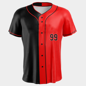 Produsen OEM Pakaian Olahraga Bernapas Berkualitas Tinggi Jersey Baseball Untuk Klub Dan Tim  Pemasok Grosir Kaos Baseball Kustom - Product Image 1