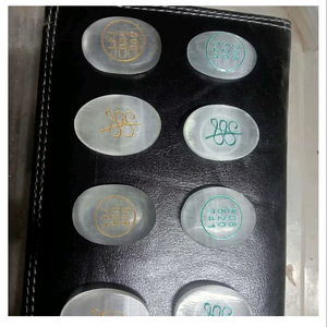 Beautiful Clear Quartz Zibu Symbol Stone Cabochon <b>Natural</b> <b>Crystal</b> Love Gifts Laser Wholesale <b>Crystal</b> Crafts - Product Image 1