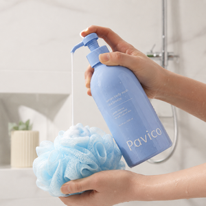 Botella Redonda de HDPE de 500 ml con Bomba Dosificadora para Gel de Ducha y Lociones, Color Pastel, Fabricante Vietnamita - Product Image 6