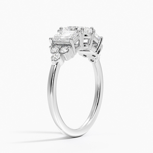 BOJ <b>Ring</b> 0124 Oval Cut 925 <b>Silver</b> Cluster Prong Setting <b>Solitaire</b> Diamond <b>Ring</b> 2ct D Color VVS1 Moissanite GRA Certified - Product Image 2