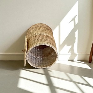 Lightweight durable rattan <b>basket</b> designed for nursery <b>storage</b> of diapers baby <b>toys</b> and soft accessories - Product Image 5