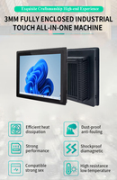 SeeTouch-Monitor industrial de PC de 15 pulgadas, resistente al agua, IP65, resistente al agua, Panel de marco abierto, PC, tableta integrada, pantalla táctil PCAP