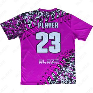 Sublimation complète toutes les impressions T-shirt de sport en polyester évacuant l'humidité imprimé à séchage rapide pour la course à pied T-shirts pour hommes - Product Image 2