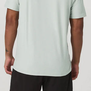 Camiseta de Hombre con Cuello Redondo y Diseño Casual y Elegante para la Colección de Verano 2026, con Logotipo Personalizable y Mangas Cortas - Product Image 5