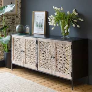 ตู้ข้างเตียงไม้มะม่วงฟอกสี รุ่นวันดานา สเตลลาร์ เวนโต้ - Product Image 3