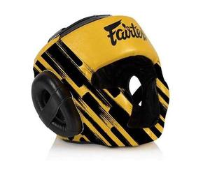 Prix de gros, protège-tête de boxe Fairtex sur mesure, MMA Muay Thai, casque de boxe Fairtex, équipement de protection en cuir de vache véritable - Product Image 1