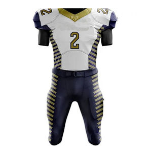 Maillot de football américain personnalisable pour adultes, ensemble court respirant et confortable, vente chaude, qualité supérieure - Product Image 3