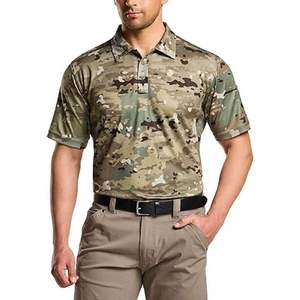 Camiseta de Polo Táctica de Alta Calidad para Paintball, Tejido de Poliéster que Absorbe la Humedad, para Entrenamiento Deportivo al Aire Libre, Fabricante para Pedidos al por Mayor - Product Image 1