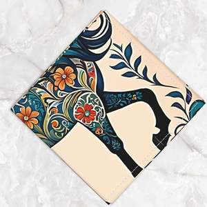 Pañuelos de seda personalizados al por mayor para bodas, chales de satén de gran venta de fábrica, pañuelos con tacto de seda para mujer - Product Image 1