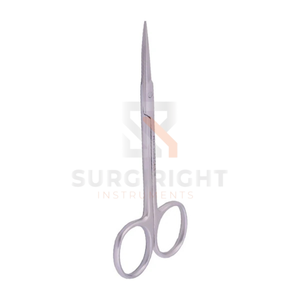 Ciseaux chirurgicaux délicats en acier inoxydable, droits et courbés, certifiés CE Classe I par Blush Surgical - Product Image 6